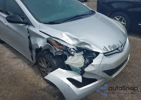 2015 Hyundai Elantra Se from USA, damaged, VIN 5NPDH4AEXFH610768